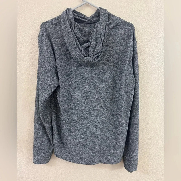 Outdoor Voices Cloud Knit Unisex Heather Charcoal Grey Hoodie - Picture 2 of 6